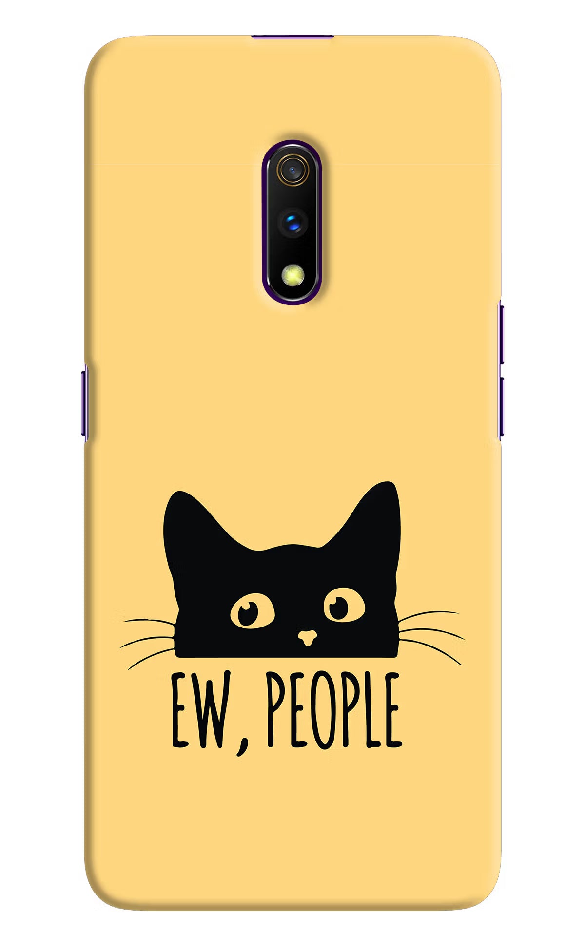 Ew People Catitude Realme X Hard Case Back Cover by Casekaro
