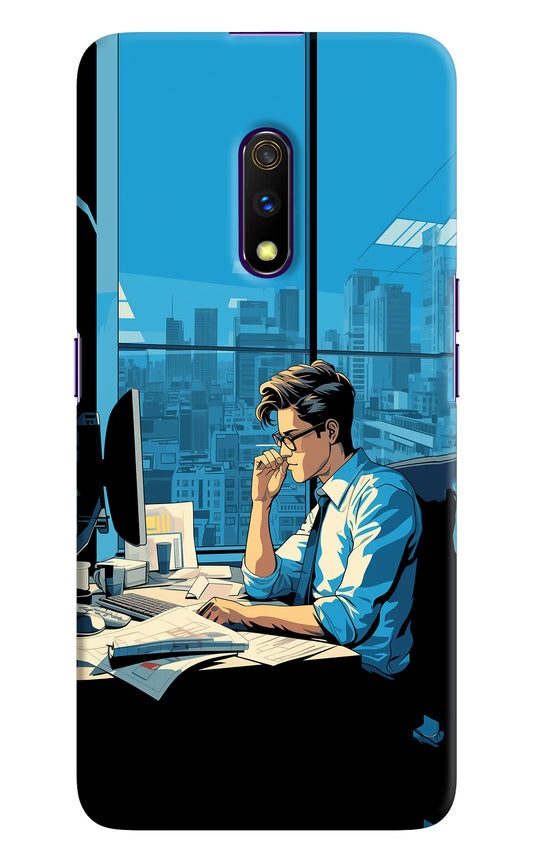 Focused Hustler (AI Generated) Realme X Hard Case Back Cover by Casekaro