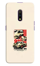 Classic Porsche 911 Realme X Hard Case Back Cover by Casekaro