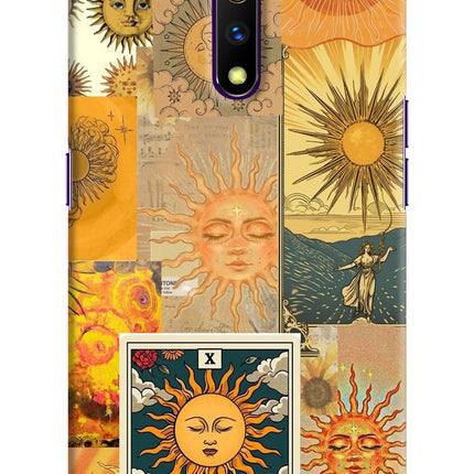 Sun Realme X Hard Case Back Cover by Casekaro