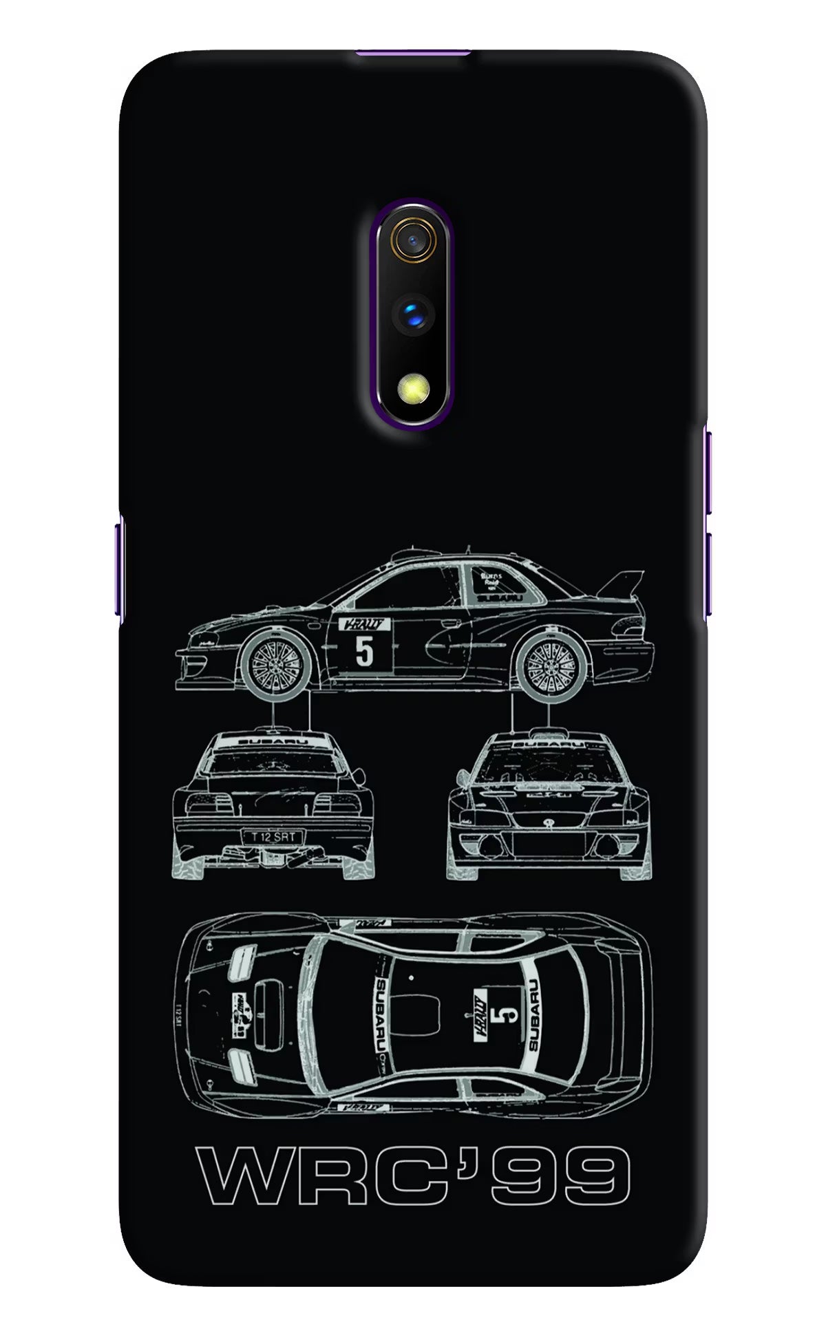 WRC'99 Realme X Hard Case Back Cover by Casekaro