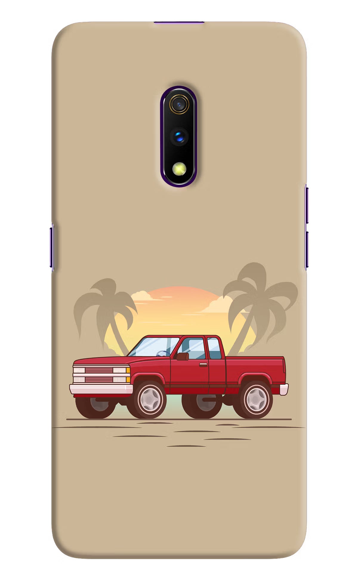 Desert Classic Drive Realme X Hard Case Back Cover by Casekaro