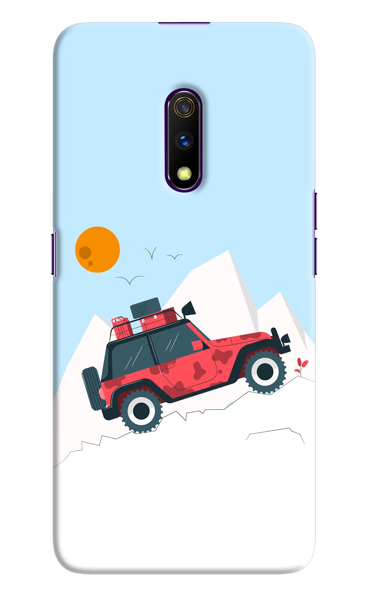 Mountain Trail Beast Realme X Hard Case Back Cover by Casekaro