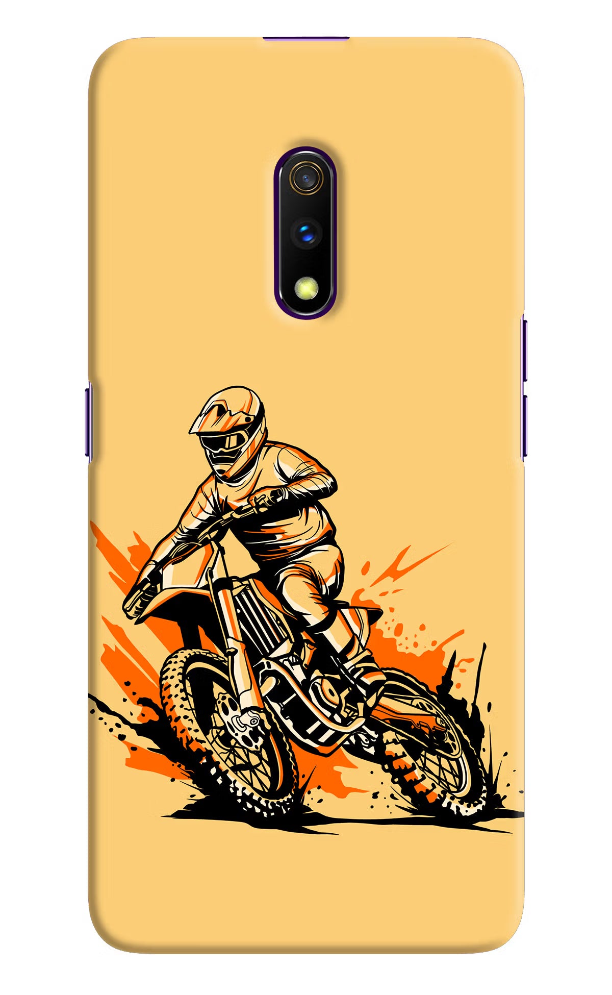 Off-Road Fury Realme X Hard Case Back Cover by Casekaro