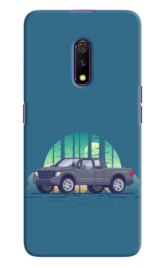Retro Garage Vibe Realme X Hard Case Back Cover by Casekaro