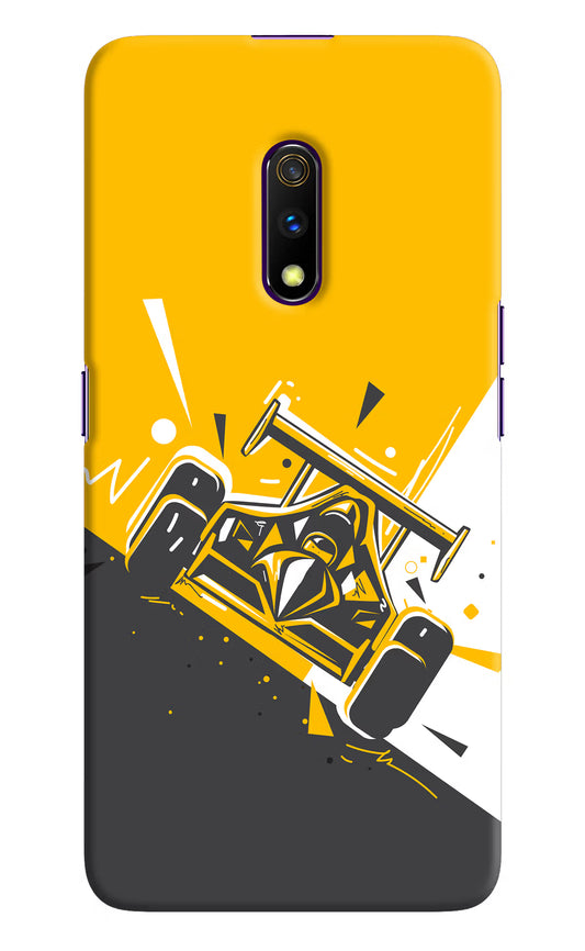 Track King Realme X Hard Case Back Cover by Casekaro