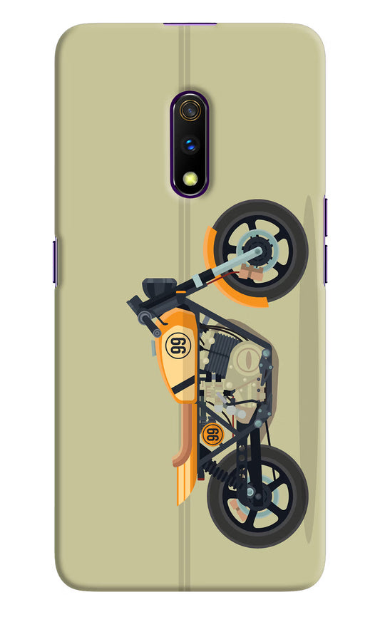 Vertical Speedster Realme X Hard Case Back Cover by Casekaro