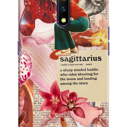 Sagittarius Zodiac Realme X Hard Case Back Cover by Casekaro