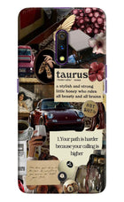 Taurus Zodiac Realme X Hard Case Back Cover by Casekaro