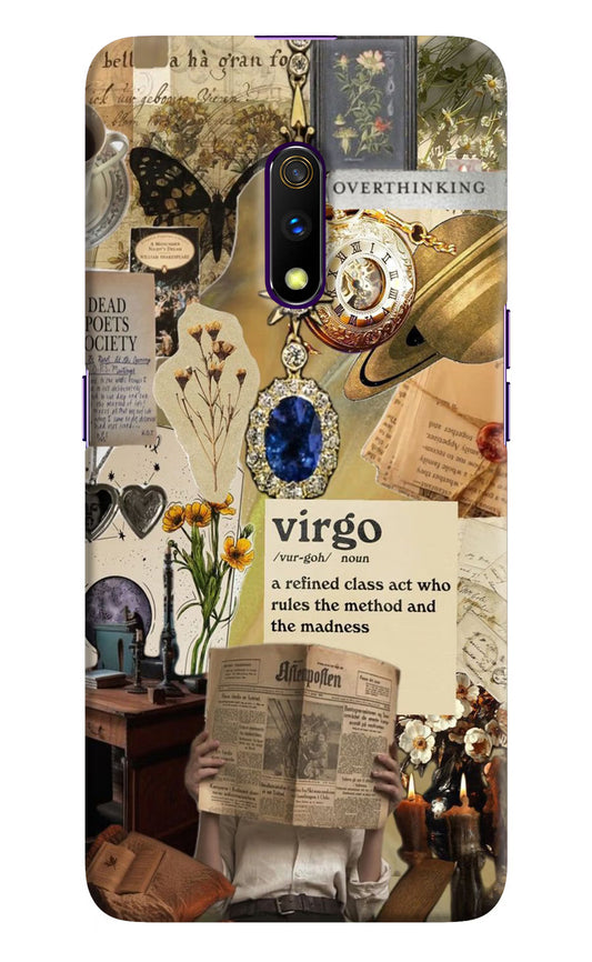 Virgo Zodiac Realme X Hard Case Back Cover by Casekaro