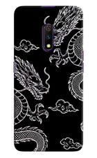 Twin Dragons Realme X Hard Case Back Cover by Casekaro