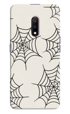 Spider Web Realme X Hard Case Back Cover by Casekaro