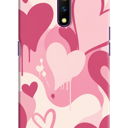 Hearty case Realme X Hard Case Back Cover by Casekaro