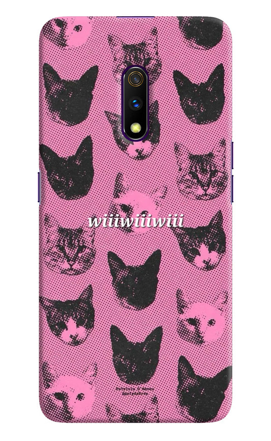 Pink Cats Realme X Back Cover