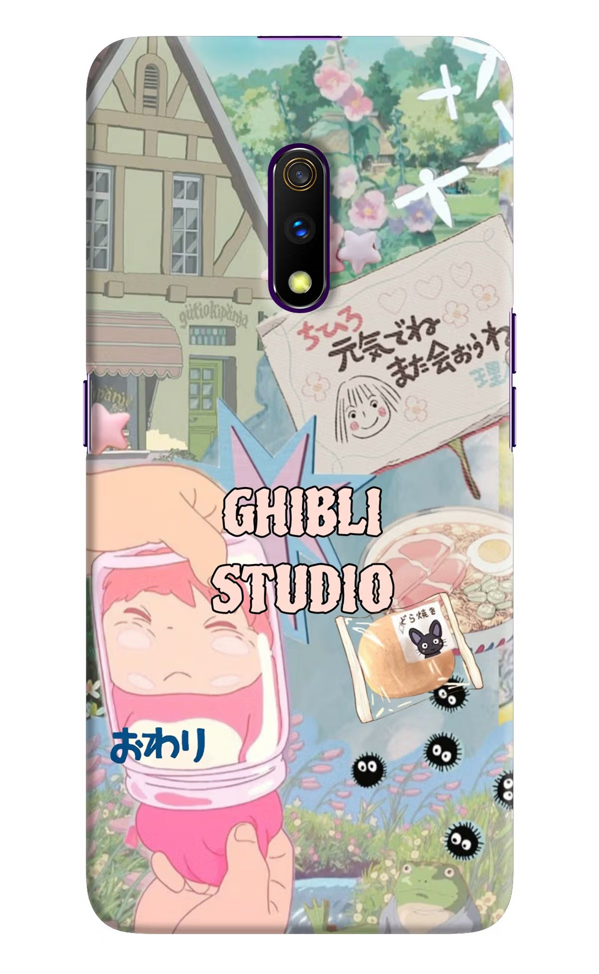 Studio Ghibli Realme X Back Cover