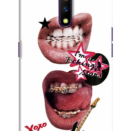 Rockstar Realme X Hard Case Back Cover by Casekaro