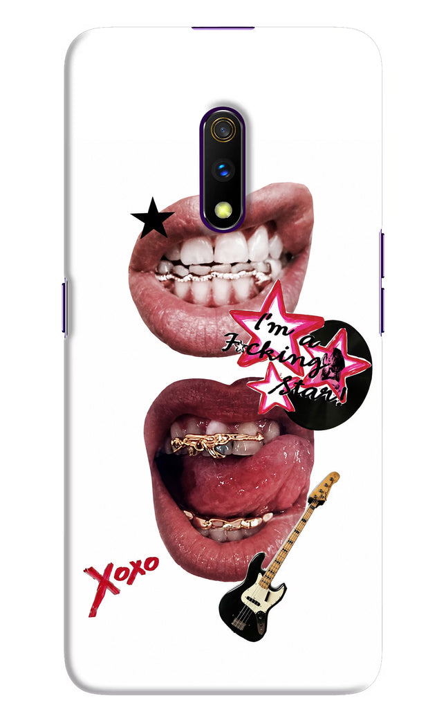 Rockstar Realme X Hard Case Back Cover by Casekaro