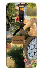 Rain Realme X Hard Case Back Cover by Casekaro