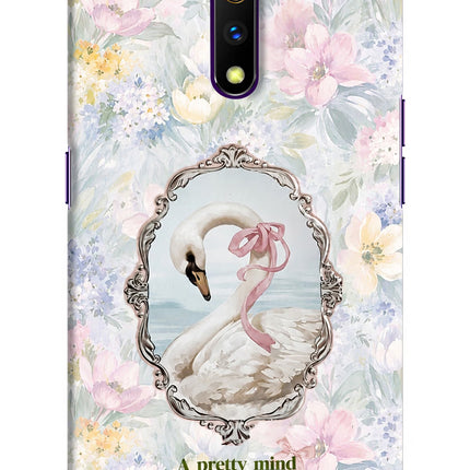 Pretty Mind Pretty Soul Realme X Hard Case Back Cover by Casekaro