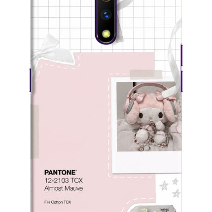 Pantone Asthetic Realme X Hard Case Back Cover by Casekaro