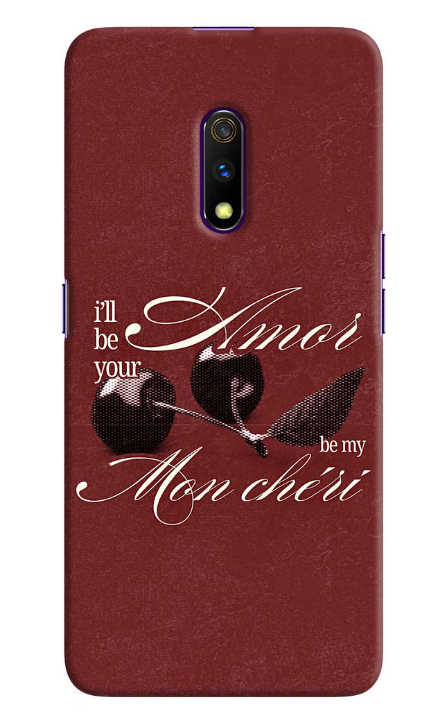 Velvet Cherry Realme X Hard Case Back Cover by Casekaro