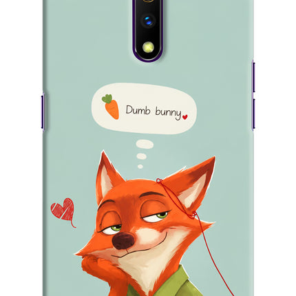 Nick Charm Realme X Hard Case Back Cover by Casekaro