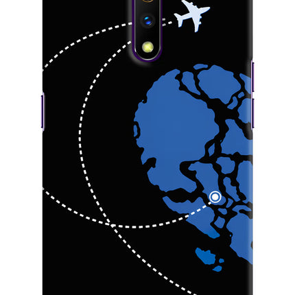 Love Orbit Realme X Hard Case Back Cover by Casekaro