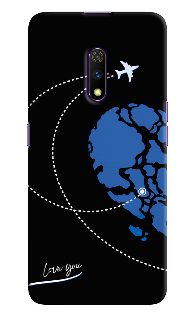 Love Orbit Realme X Hard Case Back Cover by Casekaro