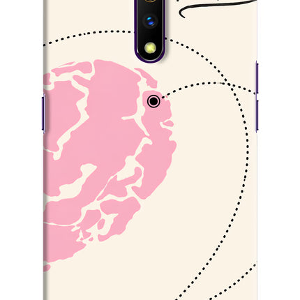 Miss Orbit Realme X Hard Case Back Cover by Casekaro