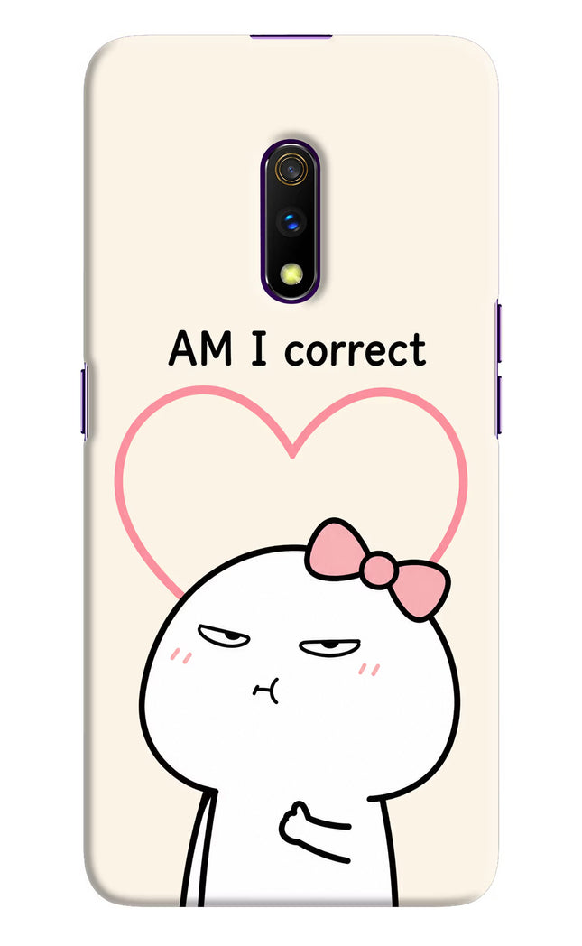 Always Right Realme X Hard Case Back Cover by Casekaro