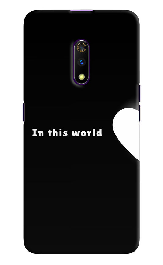 This World Realme X Hard Case Back Cover by Casekaro
