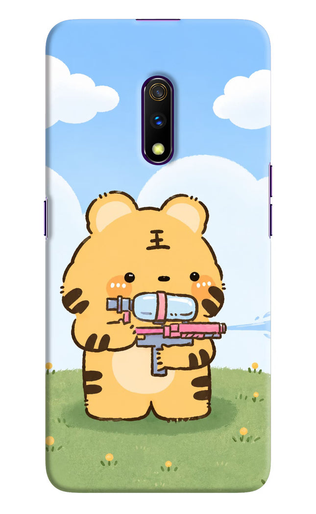 Tiger Treat Realme X Hard Case Back Cover by Casekaro