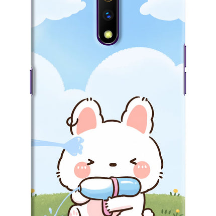 Bunny Treat Realme X Hard Case Back Cover by Casekaro
