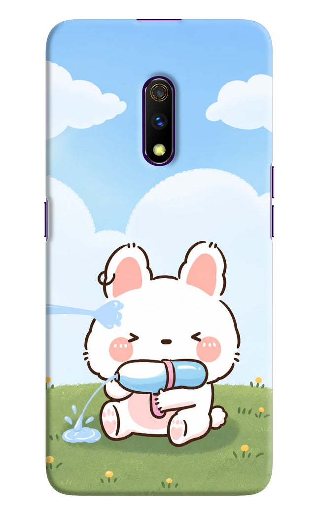 Bunny Treat Realme X Hard Case Back Cover by Casekaro