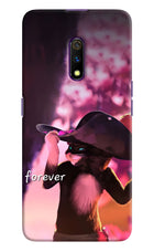Forever Cat Realme X Hard Case Back Cover by Casekaro