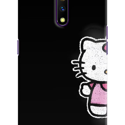 Kitty Charm Realme X Hard Case Back Cover by Casekaro
