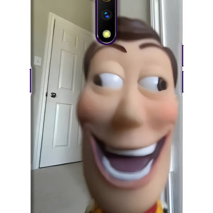 Side Eye Woody Realme X Hard Case Back Cover by Casekaro