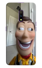 Side Eye Woody Realme X Hard Case Back Cover by Casekaro