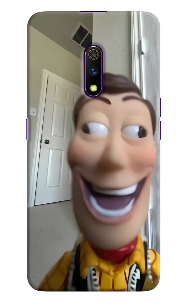 Side Eye Woody Realme X Hard Case Back Cover by Casekaro