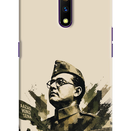 Netaji Rising Realme X Hard Case Back Cover by Casekaro
