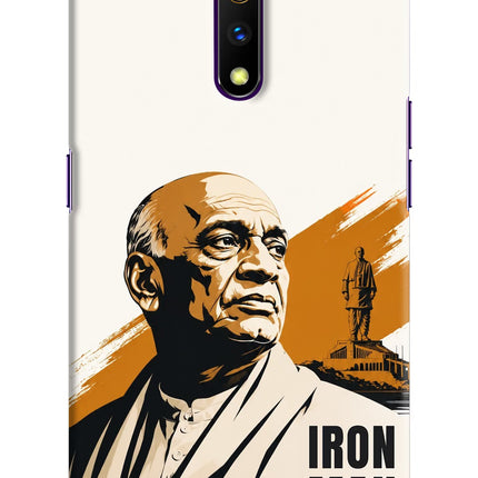 Sardar Patel Iron Will Realme X Hard Case Back Cover by Casekaro