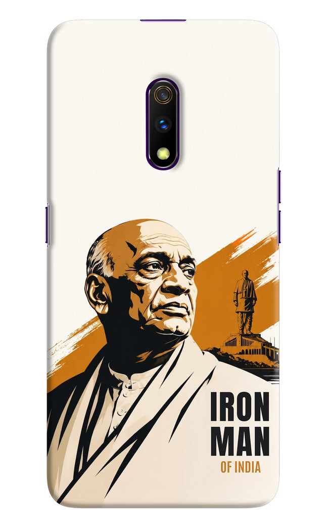 Sardar Patel Iron Will Realme X Hard Case Back Cover by Casekaro