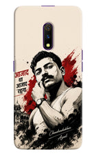 Chandrashekhar Azad Fearless Realme X Hard Case Back Cover by Casekaro