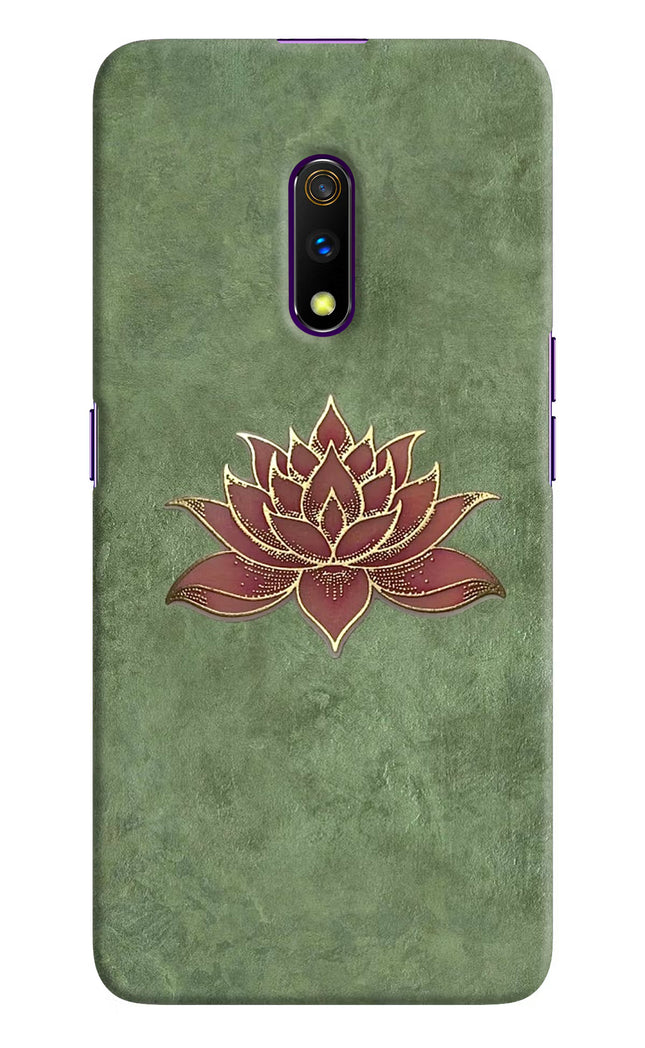 Lotus Grace Realme X Hard Case Back Cover by Casekaro