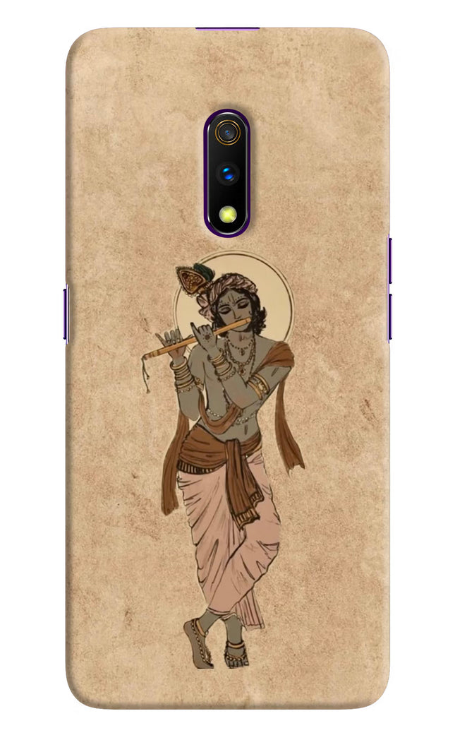 Krishna Realme X Hard Case Back Cover by Casekaro