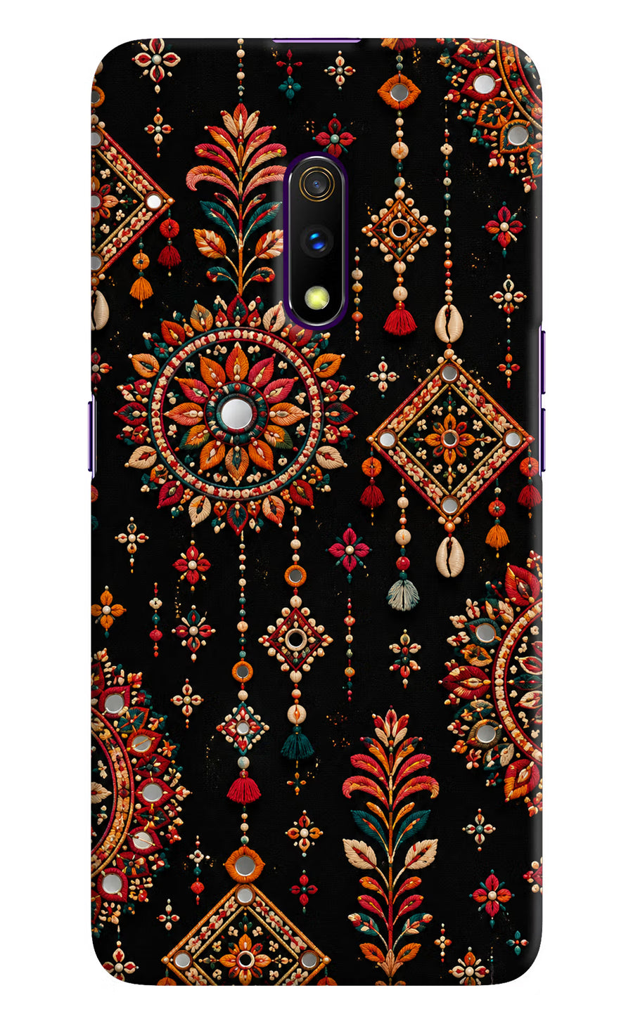 Boho Noir Realme X Back Cover, Hard case