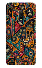 Folk Print Realme X Hard Case Back Cover by Casekaro