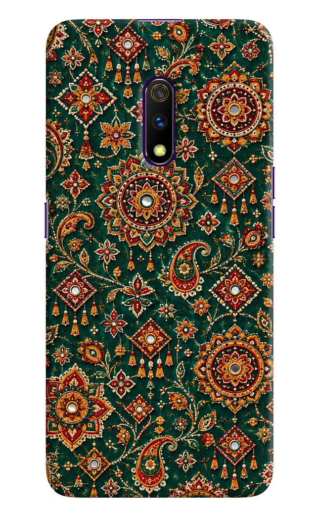 Green Pataka Realme X Hard Case Back Cover by Casekaro