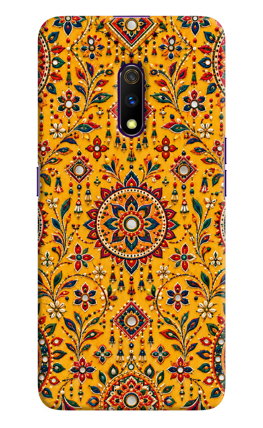 Sunlit Aura Realme X Back Cover, Hard case