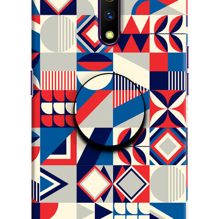 Colorful Pattern Realme X Pop Case by Casekaro